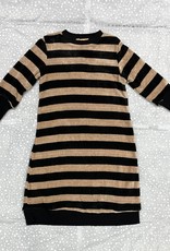 Tikie Studio Tikie Studio Chenille Striped Dress