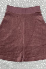 2 Squares 2 Squares Velour Aline Skirt