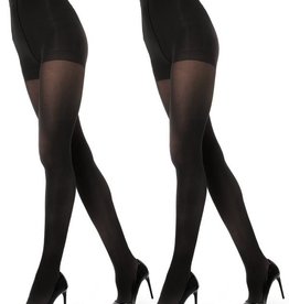 Memoi Memoi Super Opaque Control Top 80D 2-Pack Tights