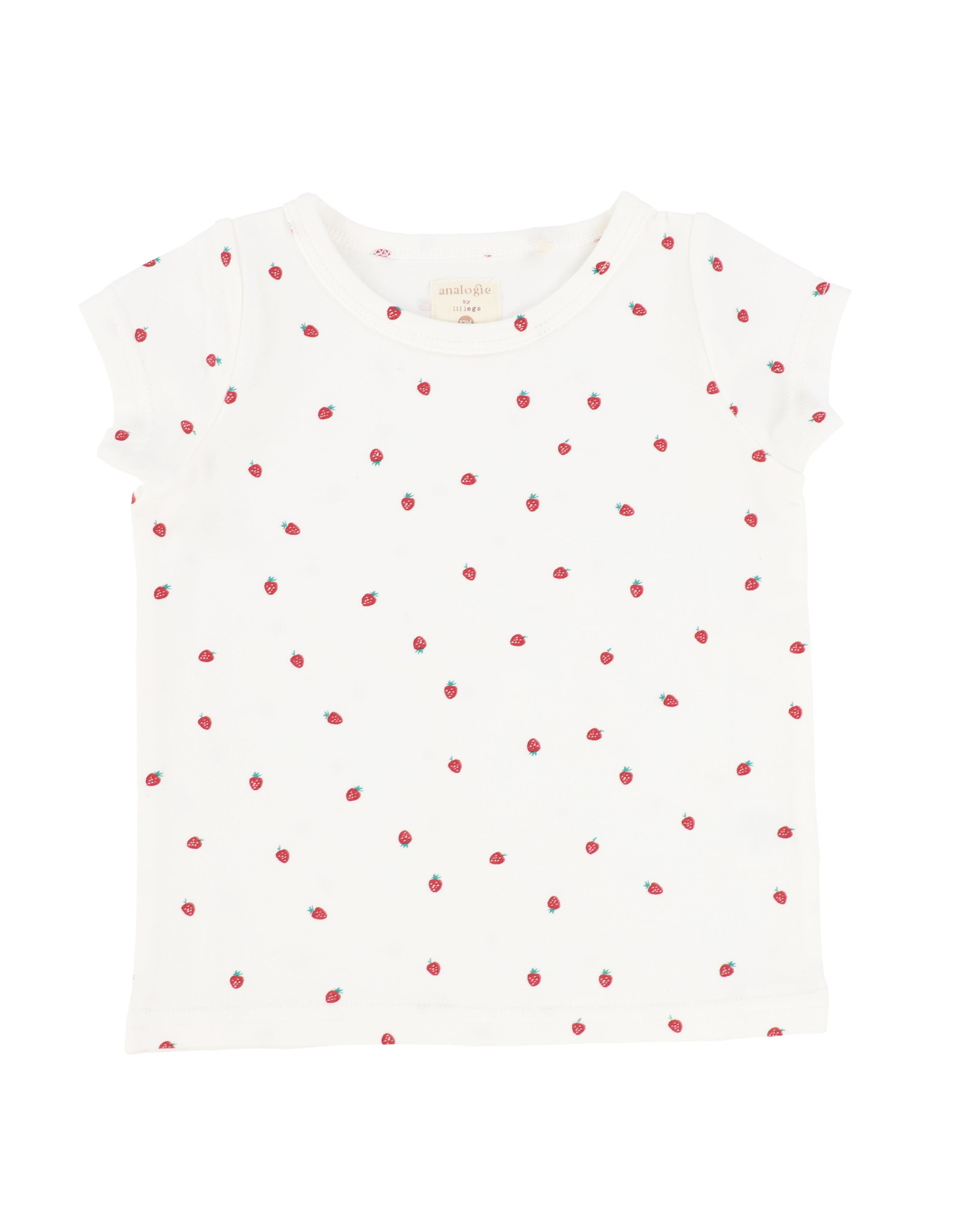 Analogie Analogie Strawberry T-Shirt Short Sleeve