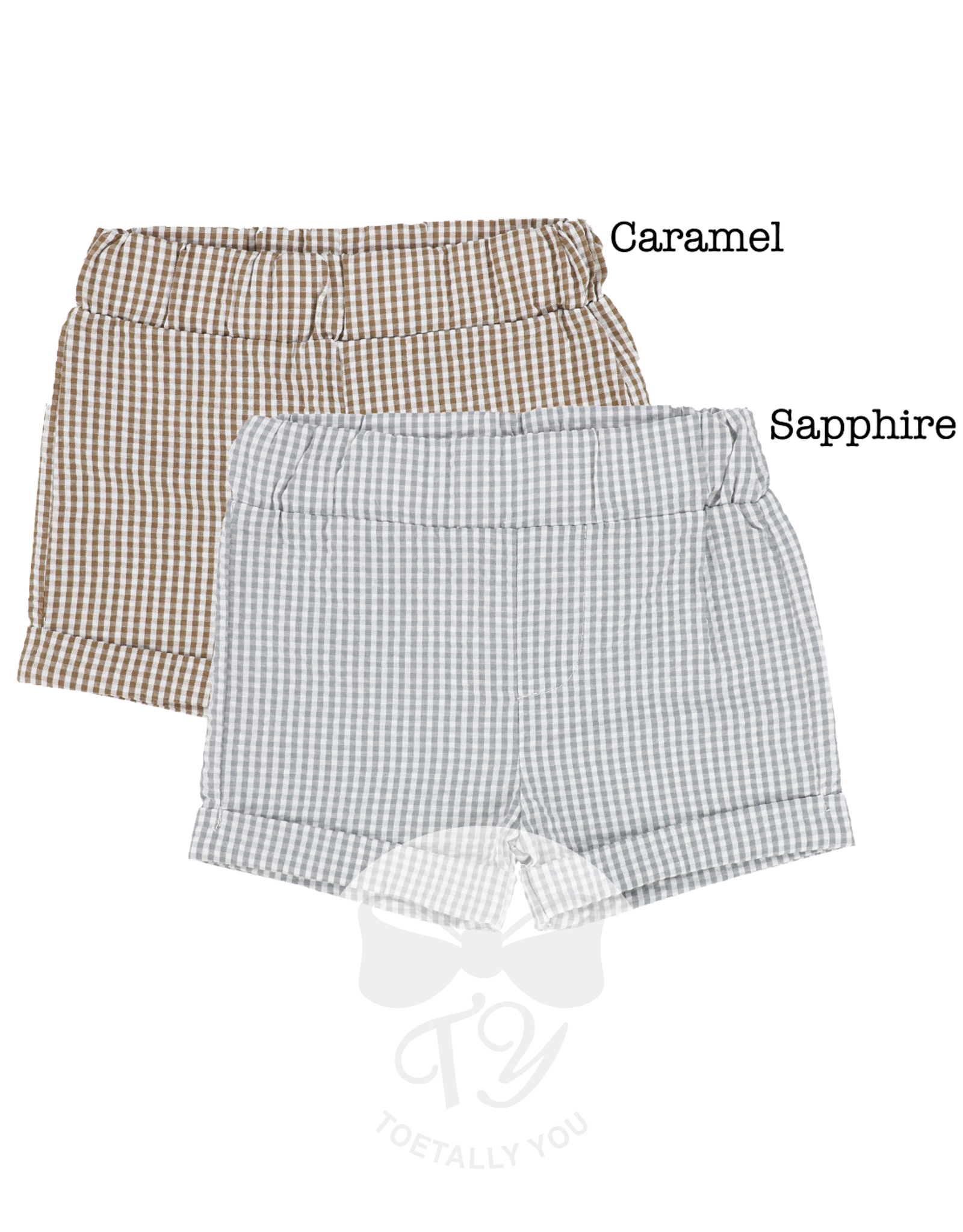 Analogie Analogie Gingham Boys Shorts