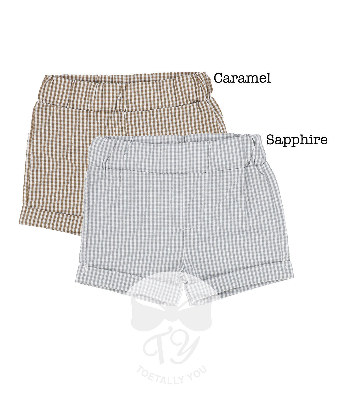 analogie gingham shorts
