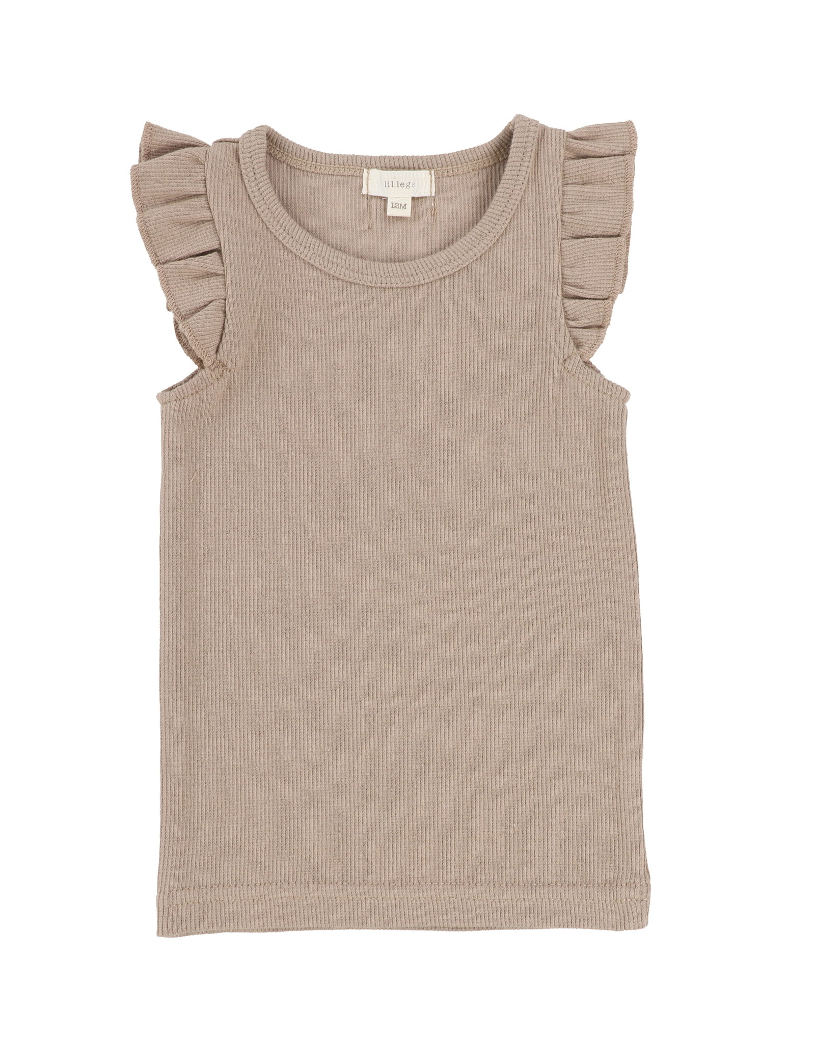 Lil Legs Ribbed Flutter Tank - Toetally You