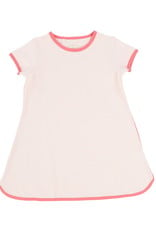 Analogie Analogie Cotton Track Dress Short Sleeve