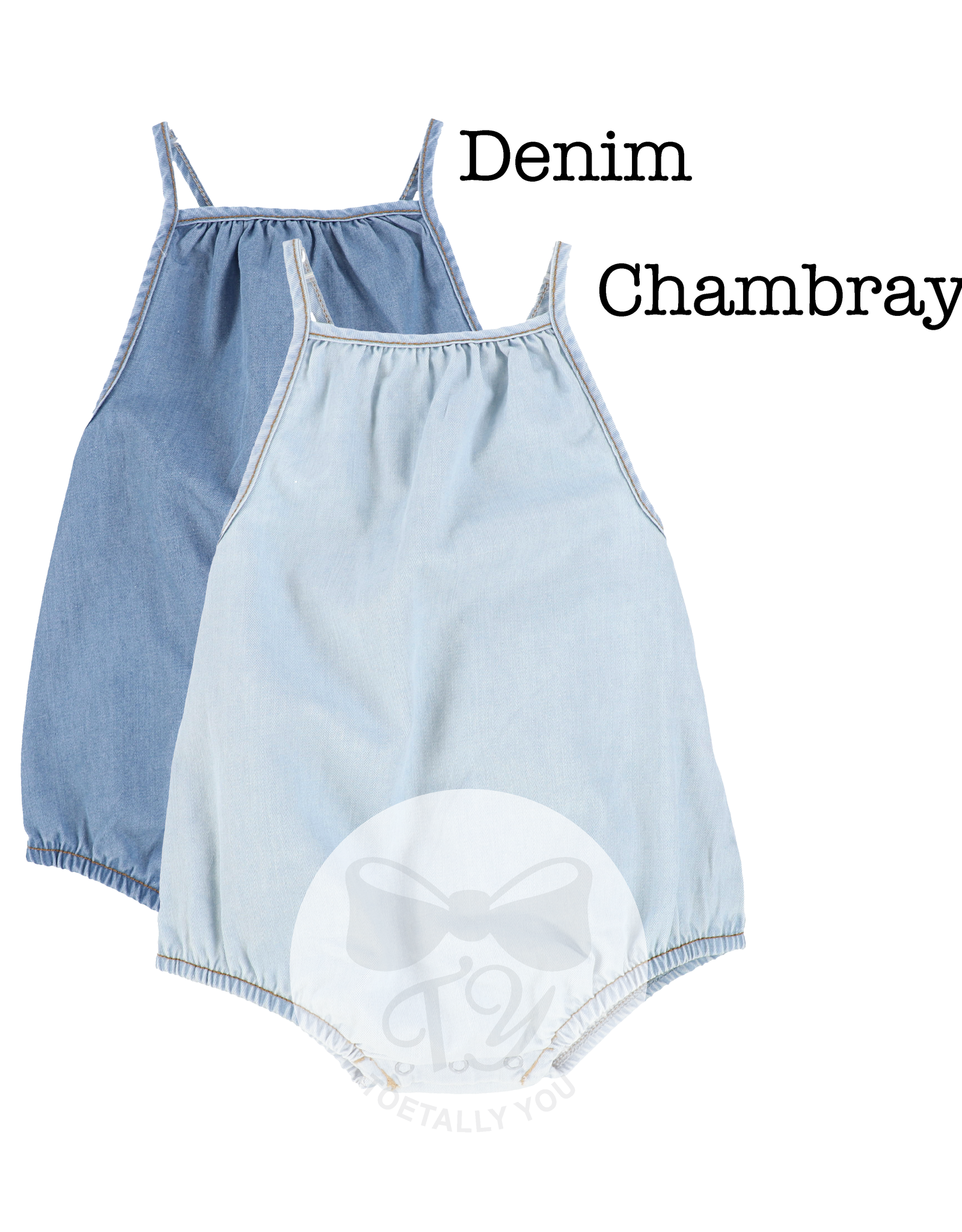 Analogie Analogie Denim Tencil Boys Romper