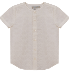 No18 No18 Boys Textured Boxes Shirt