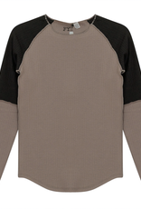 FYI FYI Colorblock Ribbed Long Sleeve T-Shirt