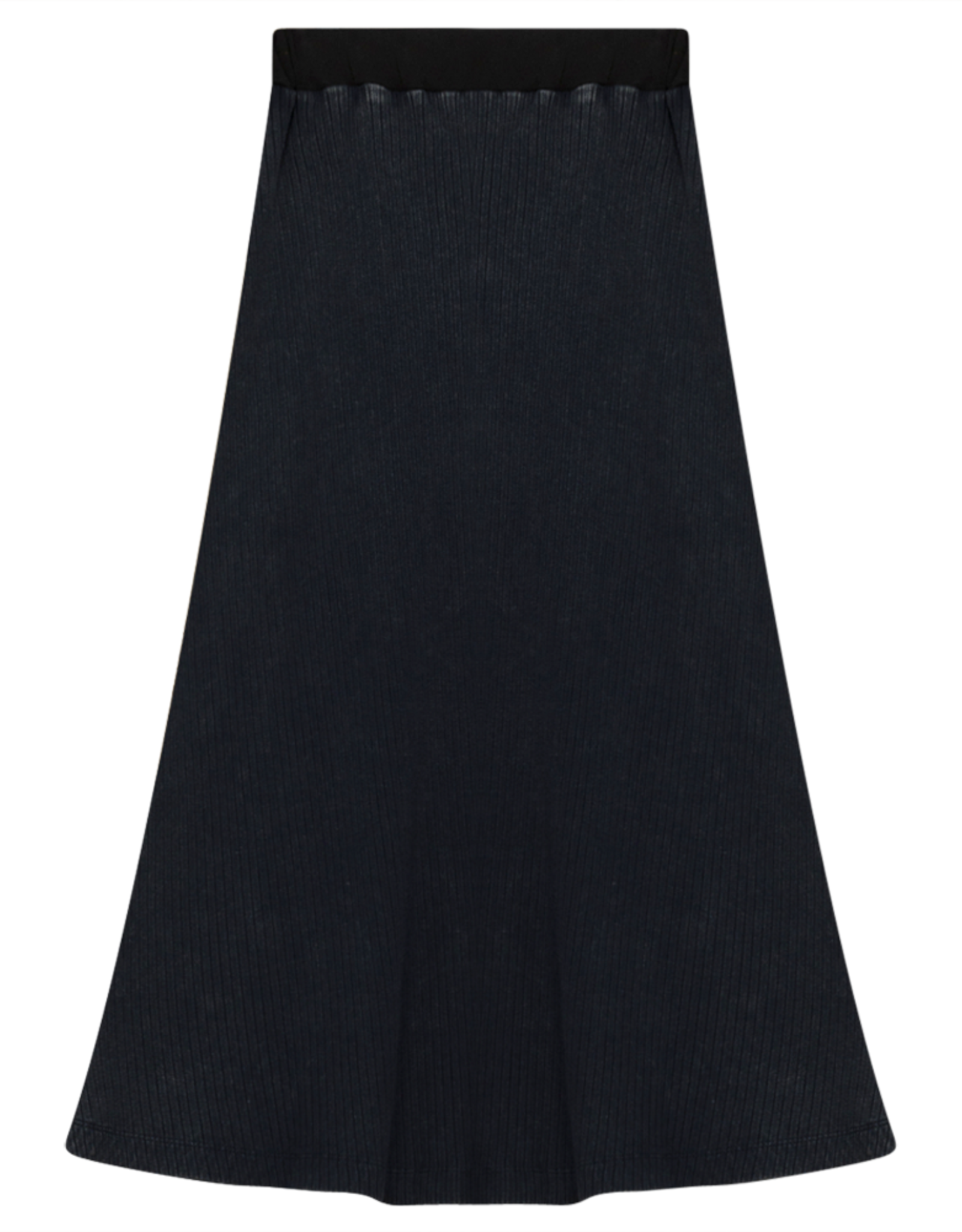 5 Stars 5 Stars Long Flare Ribbed Skirt