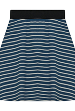 FYI FYI Ribbed Striped Flared Skirt
