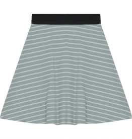 FYI FYI Ribbed Striped Flared Skirt