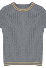 No18 No18 Boys Wavy Rib Knit Sweater