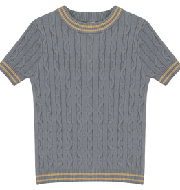 No18 No18 Boys Wavy Rib Knit Sweater