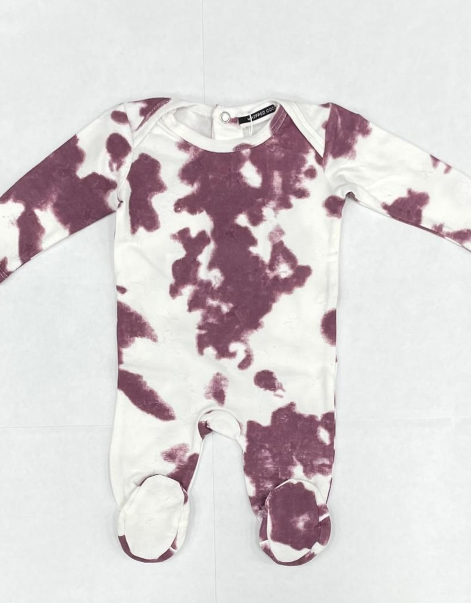 Whipped Cocoa Whipped Cocoa TieDye Star Footie Pajama