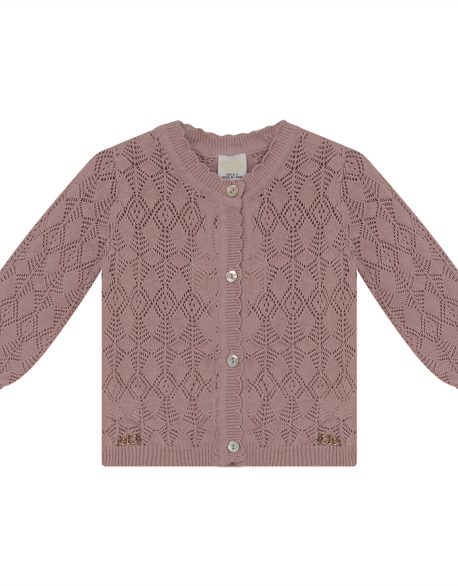 Clo Clo Crochet Knit Cardigan