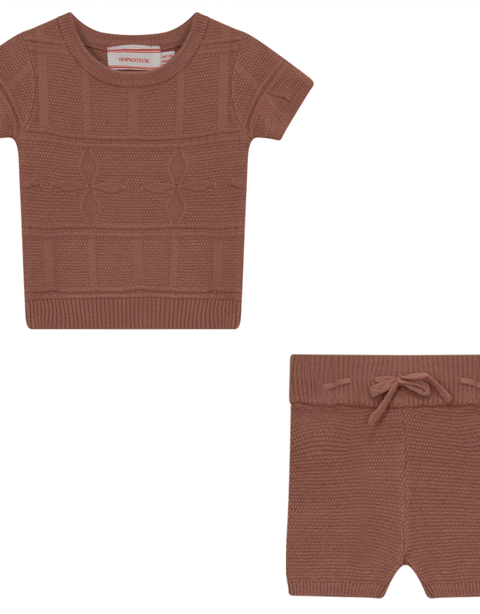 Hopscotch Hopscotch 2 Piece Textured Outfit