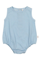 Pouf Pouf Denim Romper