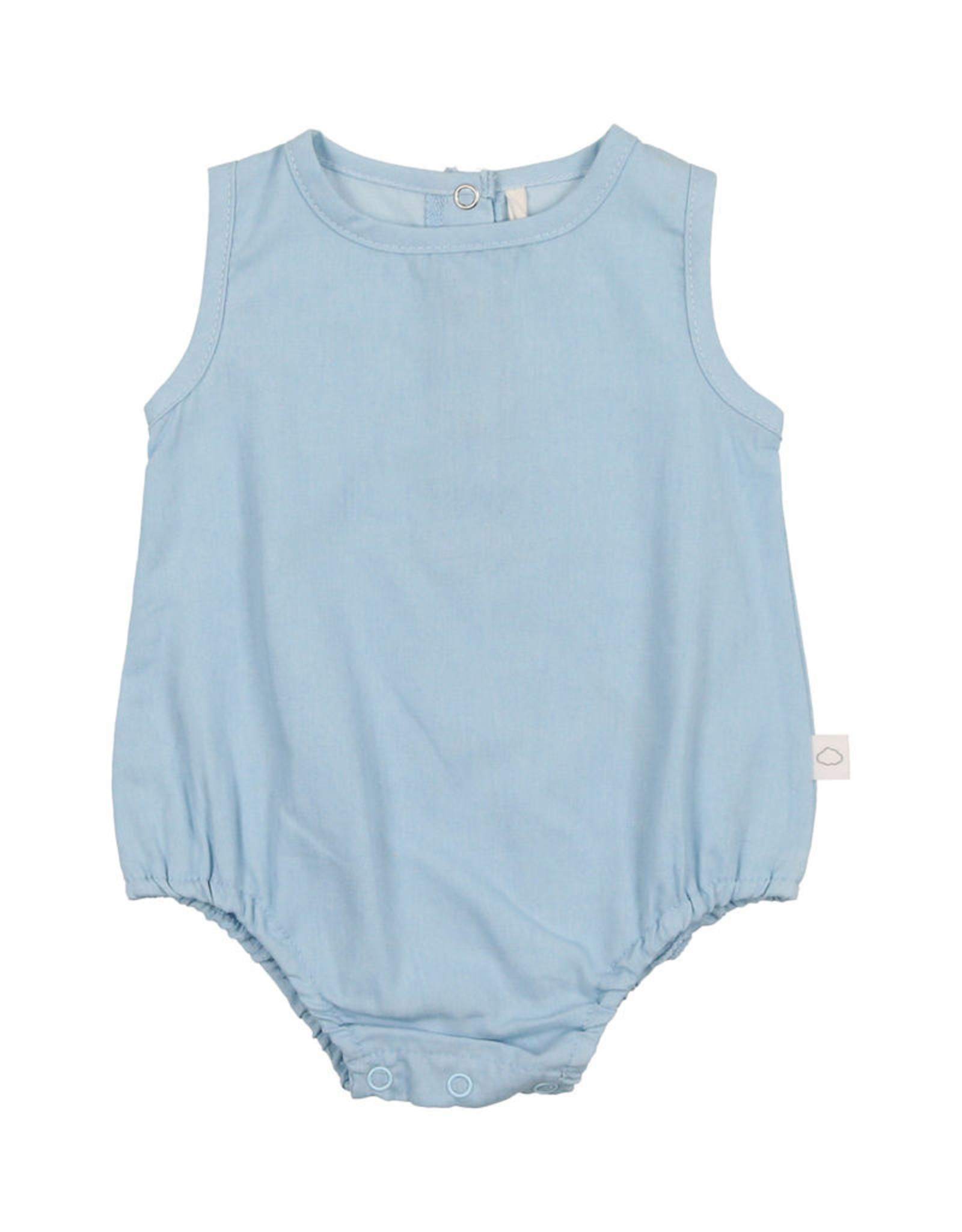 Pouf Pouf Denim Romper