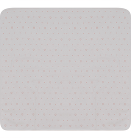 LUX LUX Dot Hearts Printed Blanket