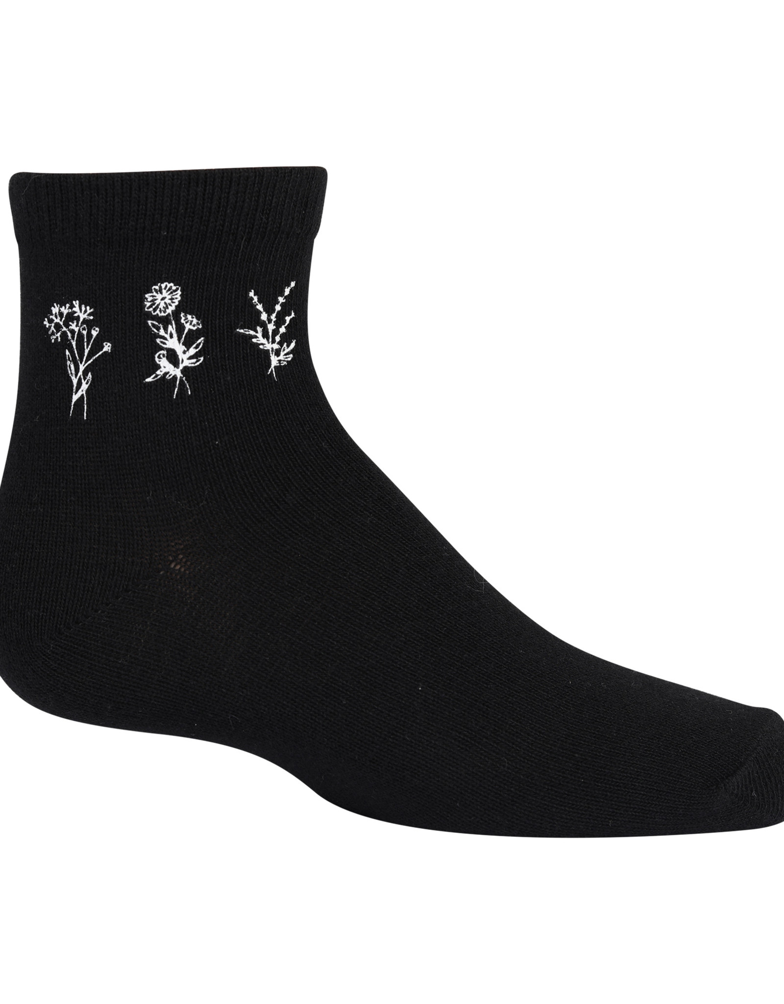 Zubii Zubii Floral Band Ankle Sock