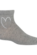 Zubii Zubii Painted Heart Ankle Sock