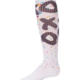 Memoi Memoi XOXO Graffiti Knee Sock