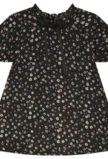 Abigail Abigail Printed Floral Dress with Bow