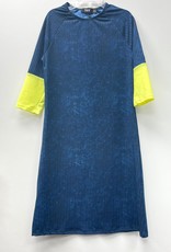 TRY Try Rib Cover Up with Colorblock Sleeves