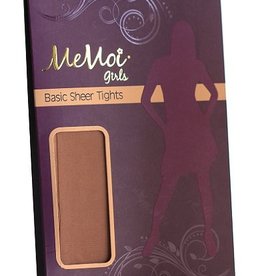 Memoi Memoi Girls Basic Sheer Pantyhose