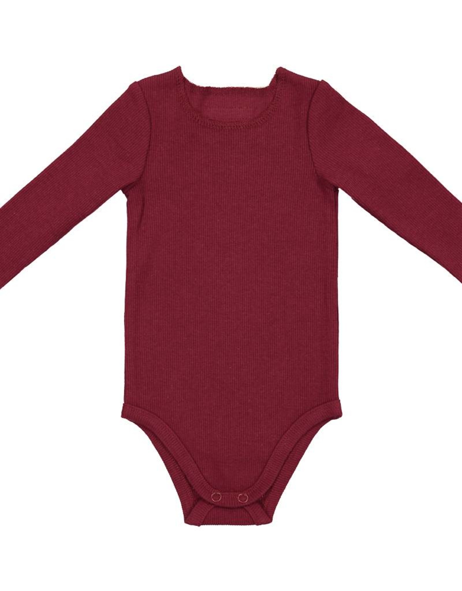 LIL LEGS FW Rib Onesie Basic Colors