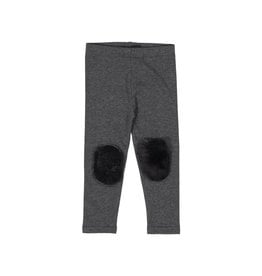 Noggi Noggi Fur Patch Baby Leggings