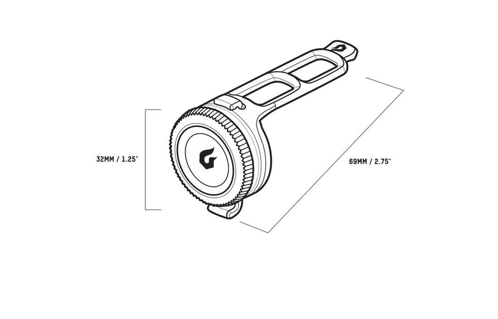 Blackburn Luz Click Combo Del/Tra USB