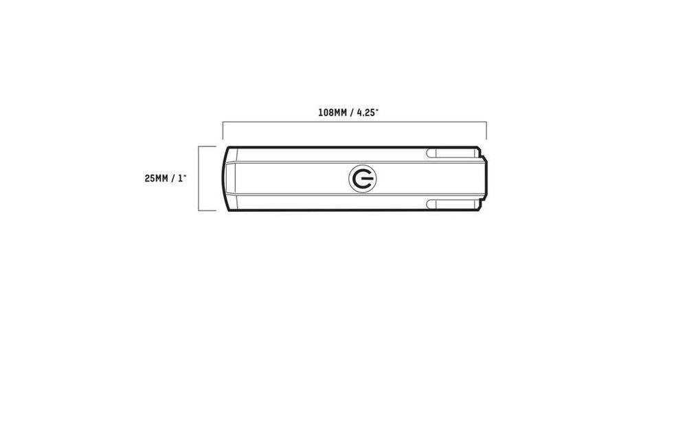 Blackburn Luz DayBlaze Delantera 800 Lum USB