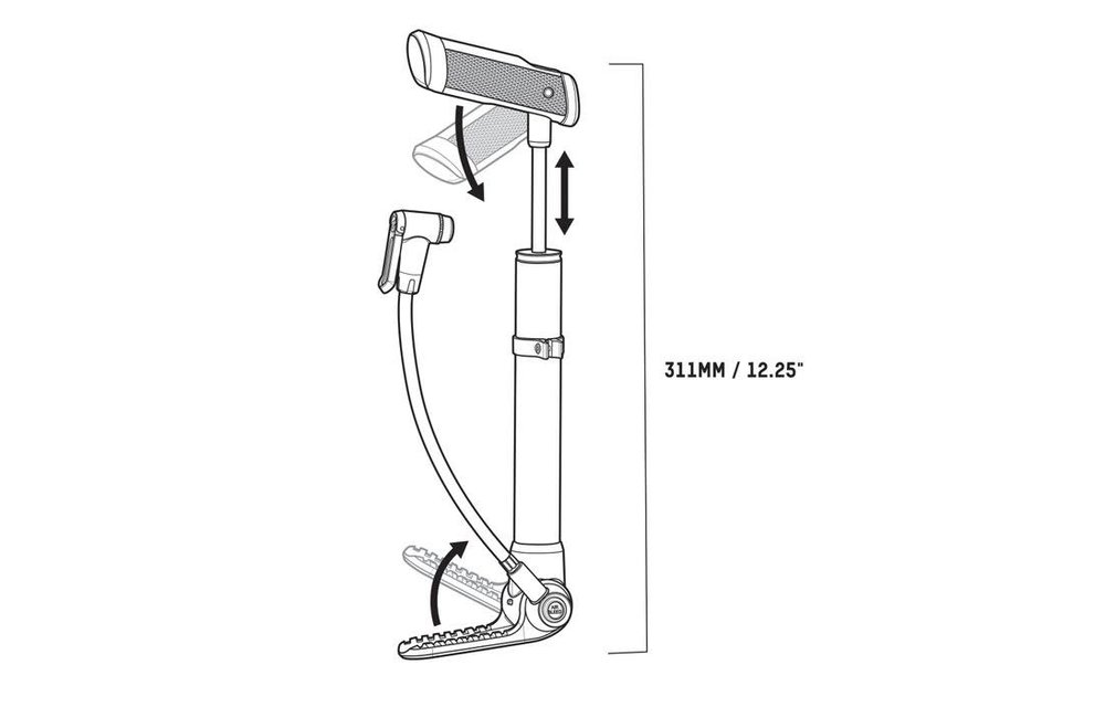 Blackburn Bomba Mammoth Flip mini/pie 90PSI