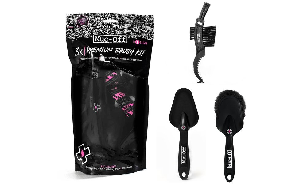 Muc-Off Set de 3 Cepillos