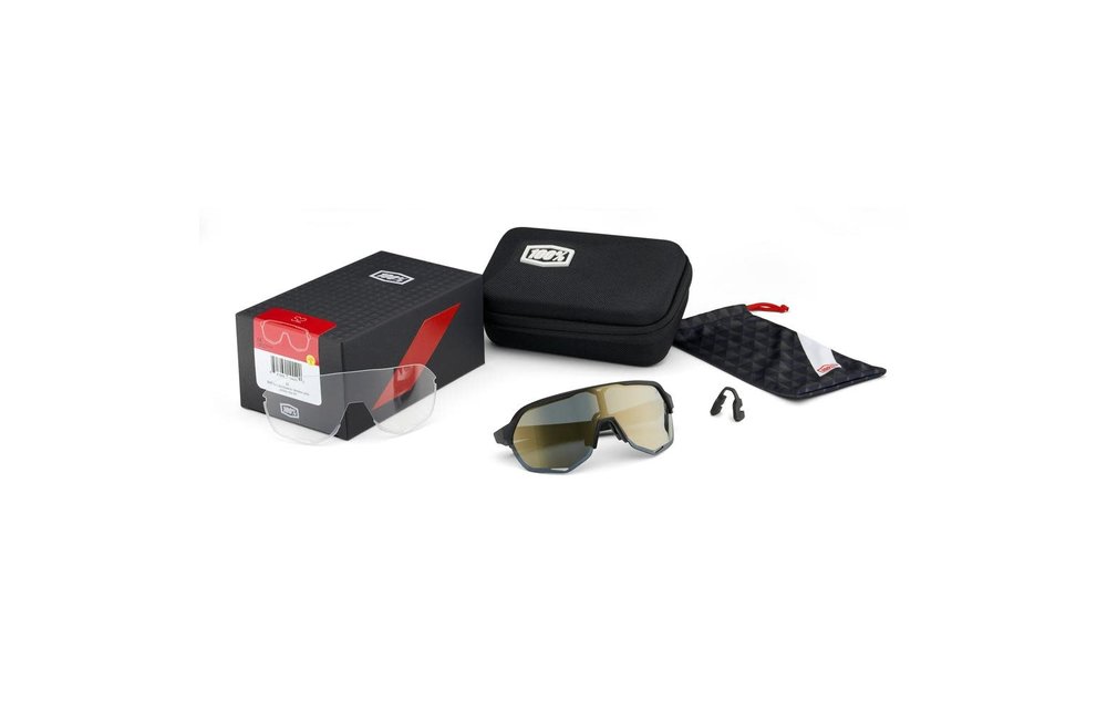 100% Lente S2 Soft Tact Black Smoke