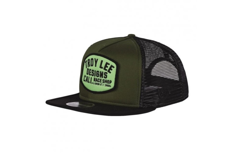Troy Lee gorra Block Works Snapback Army Osfa