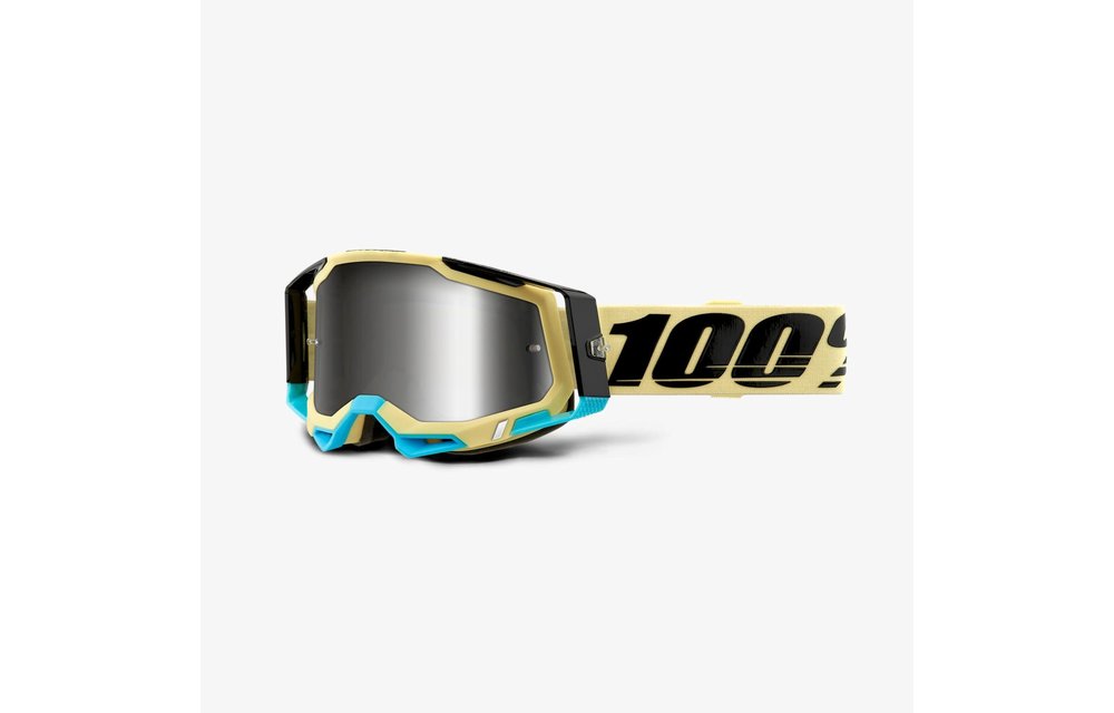 100% Goggle Racecraft 2 Airblast Mirror Silver