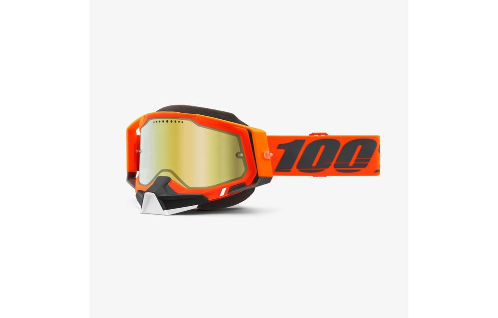 100% Goggle Racecraft 2 Kerv Mirror Gold