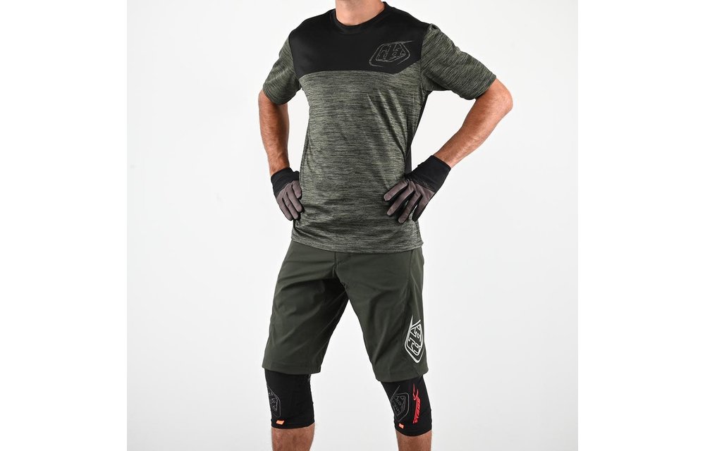 Troy Lee Designs Jersey Hombre Flowline SS Shield Heather