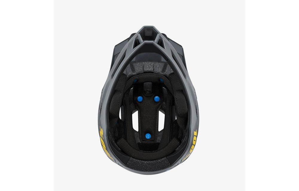 100% Casco Trajecta Charcoal