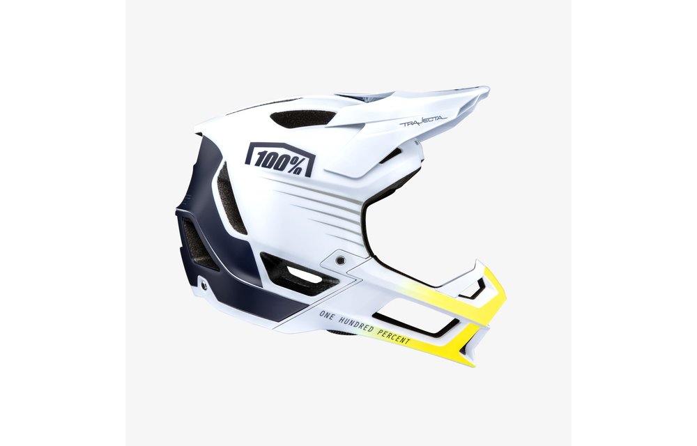 100% Casco Trajecta White/Navy