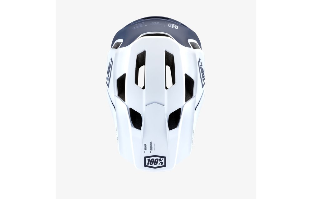 100% Casco Trajecta White/Navy