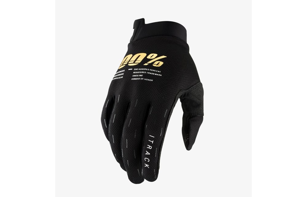 100% Guantes iTrack Black