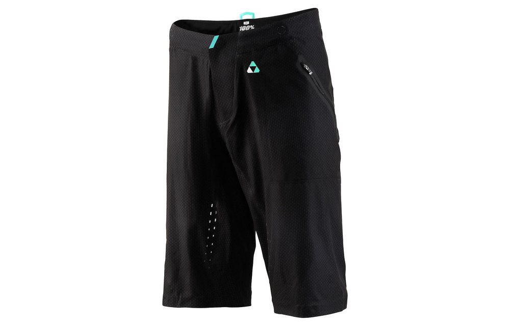 100% Short Celium Black/Cyan