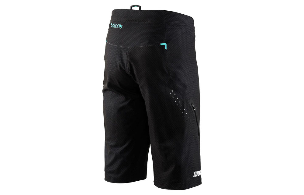 100% Short Celium Black/Cyan