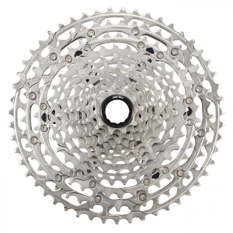 Cassette Shimano Deore CS-M5100 11 Vitesses – Acier, Argent, VTT/chemin