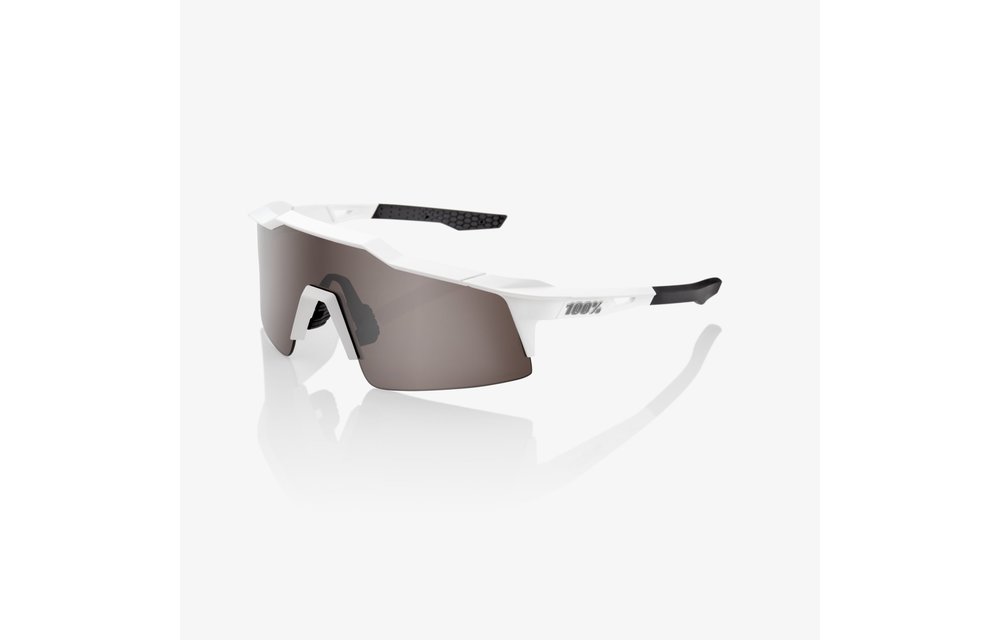 100% Lente Speedcraft SL Matte WhiteHyper Silver
