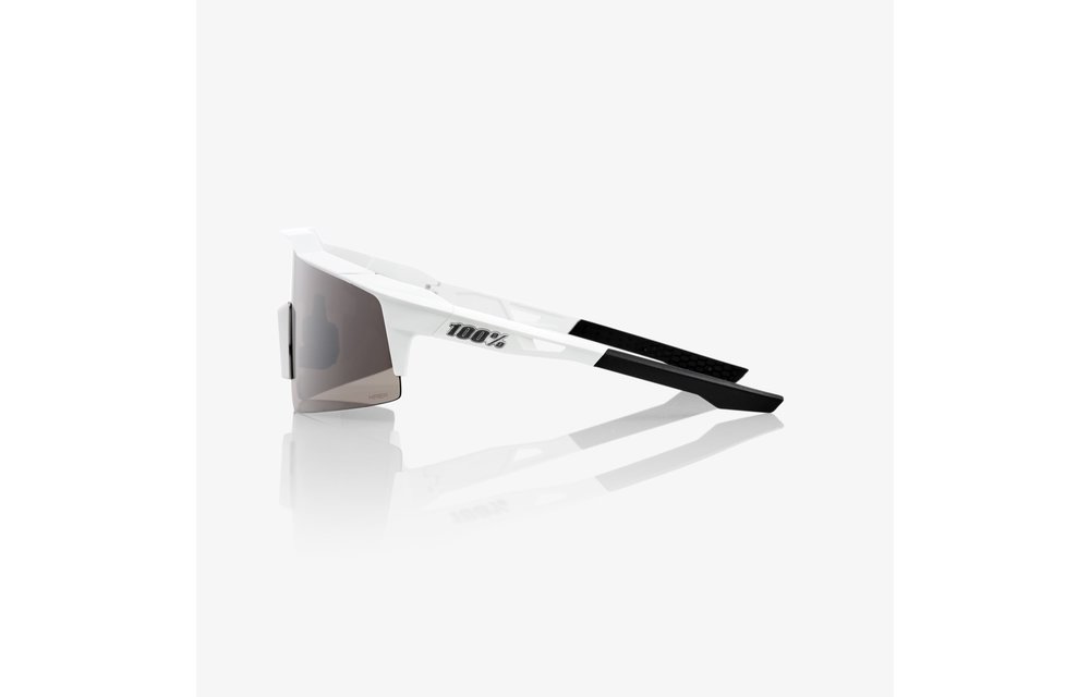 100% Lente Speedcraft SL Matte WhiteHyper Silver