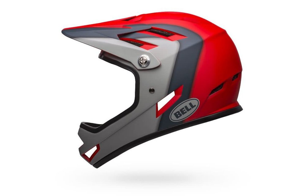 Bell Casco Sanction Full-Face Rojo
