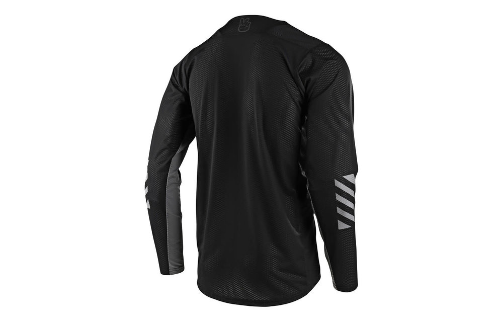 Troy Lee Designs Jersey Hombre Skyline Air LS Channel Black